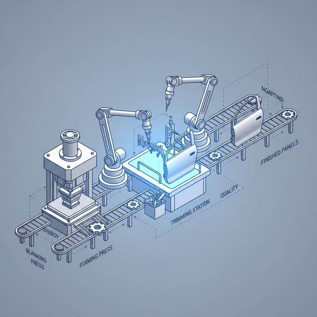 Iškirpti štuampuotas automobilių dalis: inžinerijos vadovas ir metodai