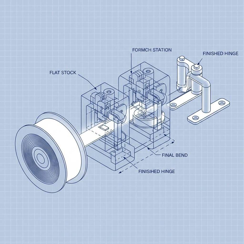 Durelių vyrių metalo žymėjimas: procesas, medžiagos ir tiekimo strategijos