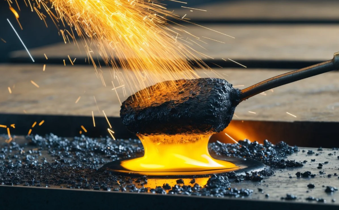 some welding methods leave slag while others do not