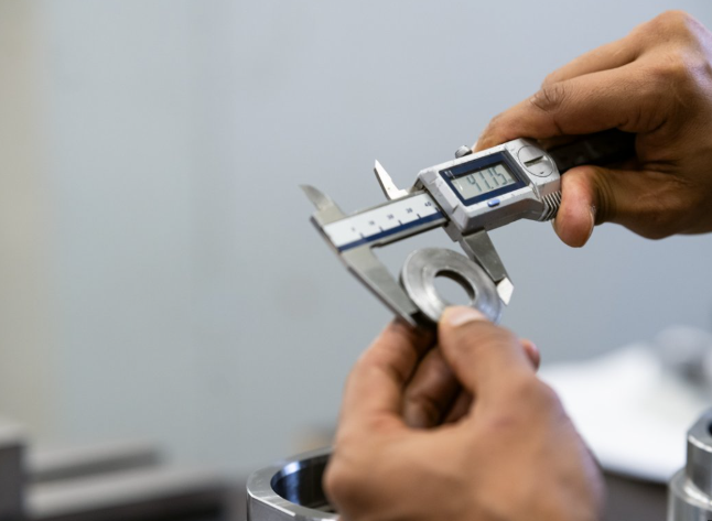 precision measurement ensuring quality in formed metal components