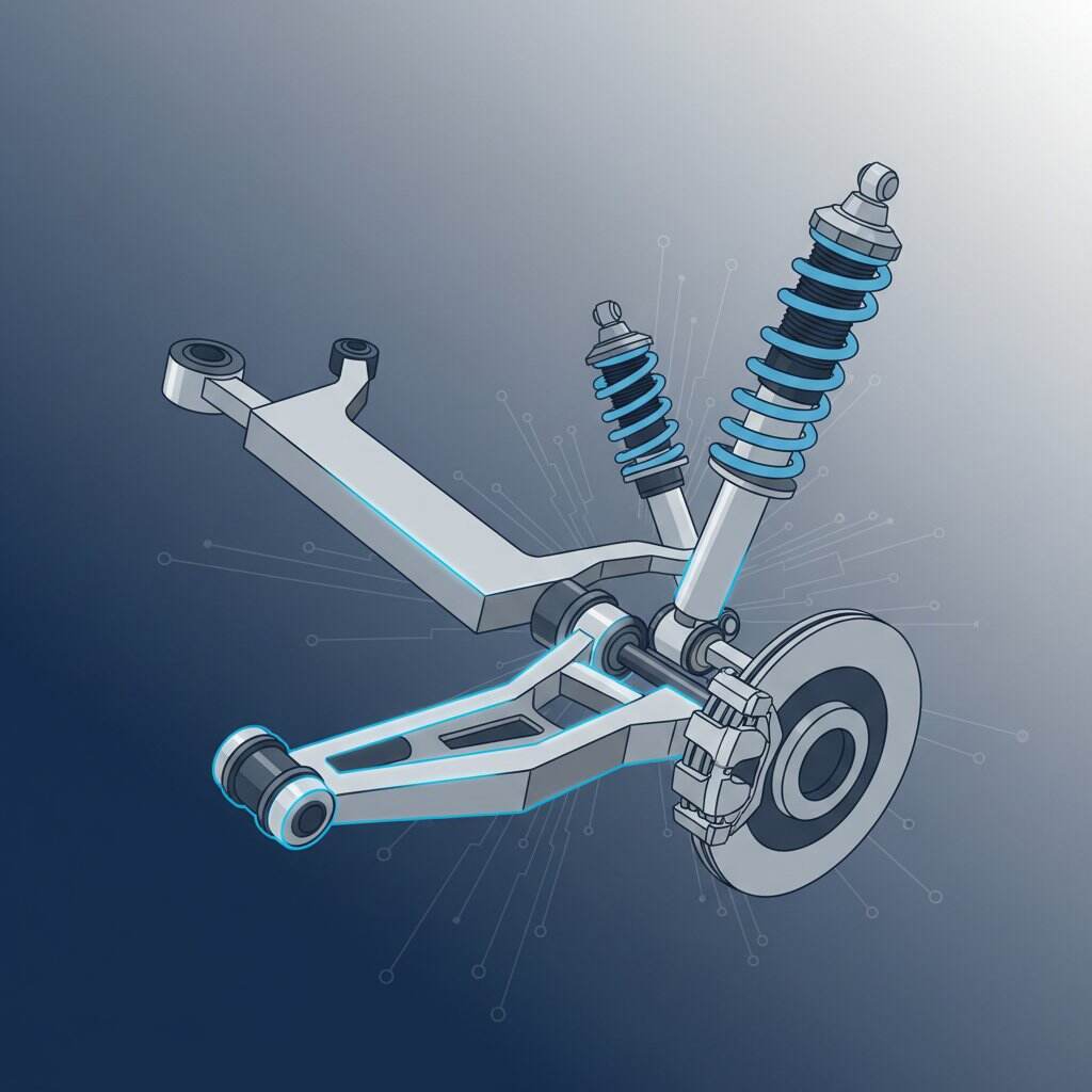 Bras de suspension en acier embouti : comment les identifier et les comparer