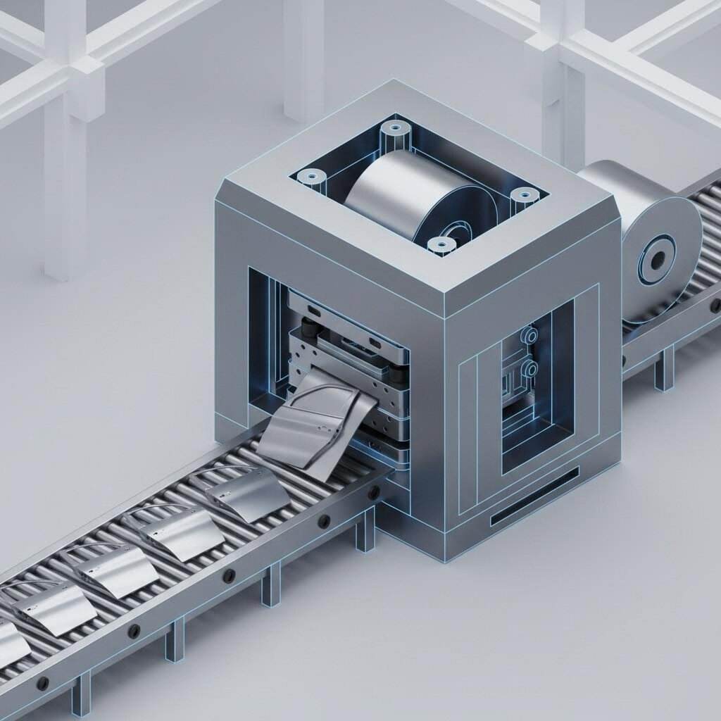 Automobilių dalių štampavimas: tiksliausios gamybos inžinerijos vadovas