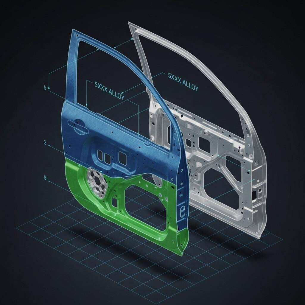 Aluminiumstansning i bilindustrien: Legeringer, fjedring og defekter
