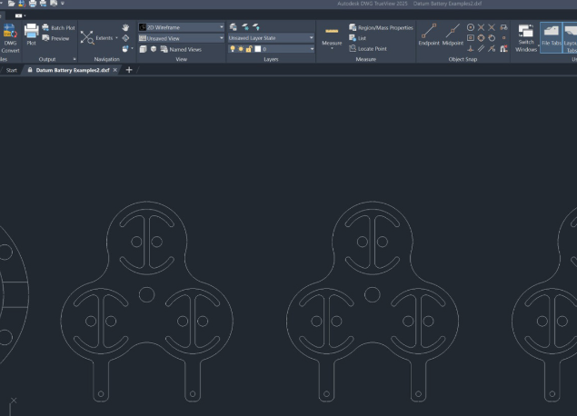 cad design files transform into optimized nested layouts ready for laser cutting production