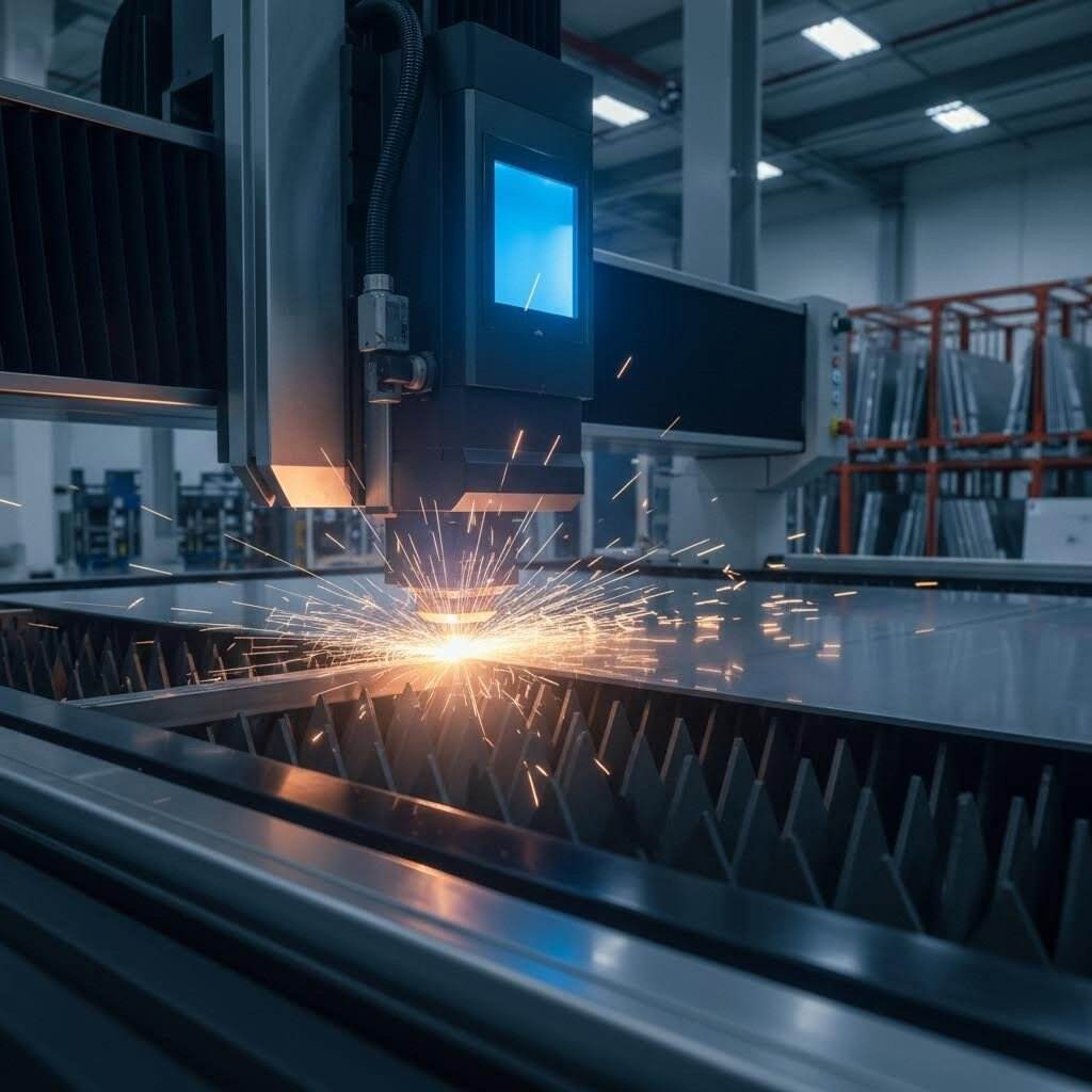 Tikslusis lakštinio metalo pjaustymas: tinkamai parinkite metodą savo medžiagai