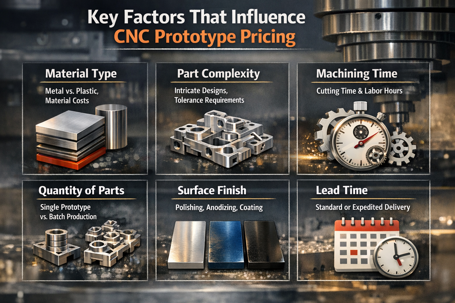 key factors that influence cnc prototype pricing