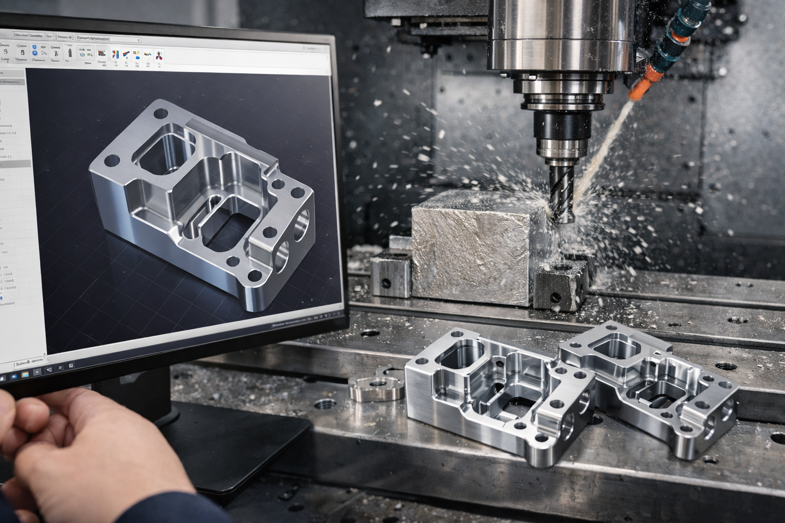 cnc machine online services transform digital designs into precision machined metal parts