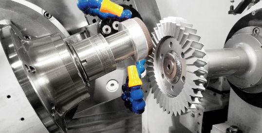 aircraft wing assembly showing structural components in aerospace manufacturing facility