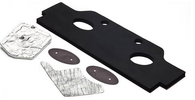 thin metal dies compared to steel rule dies showing construction differences