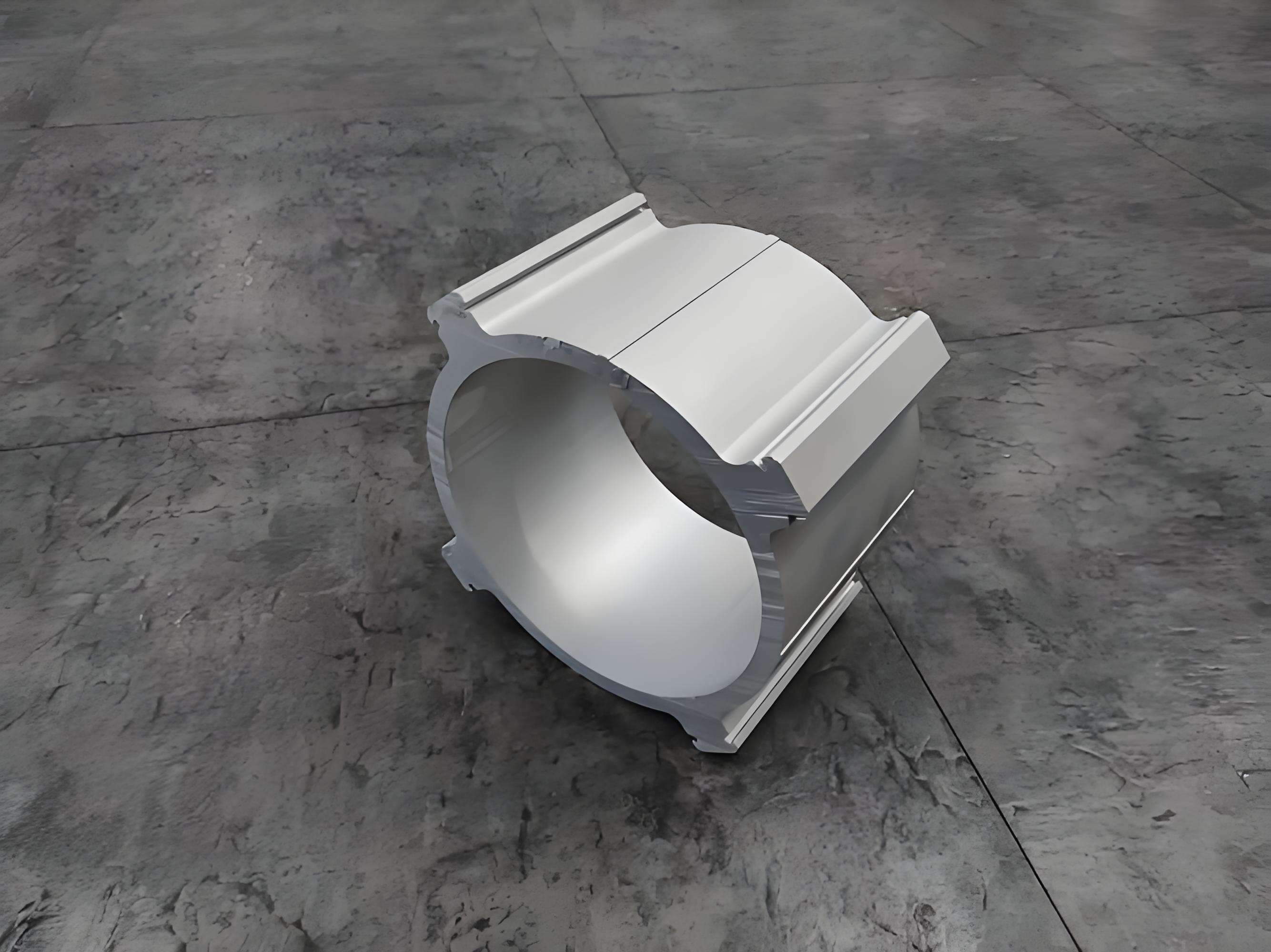 modern automotive chassis featuring custom aluminum profiles for strength and efficiency