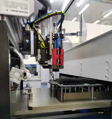 industrial laser cutting system precisely processing sheet metal with focused beam technology