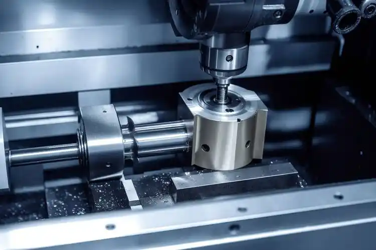 high speed cnc machining center producing precision aluminum components with rapid turnaround capability