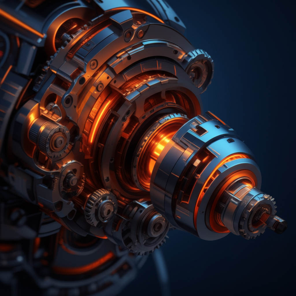 Vurdering af din næste leverandør af smedede automobildeler – abstrakt illustration af smedede automobildeler og præcisionsingeniørarbejde