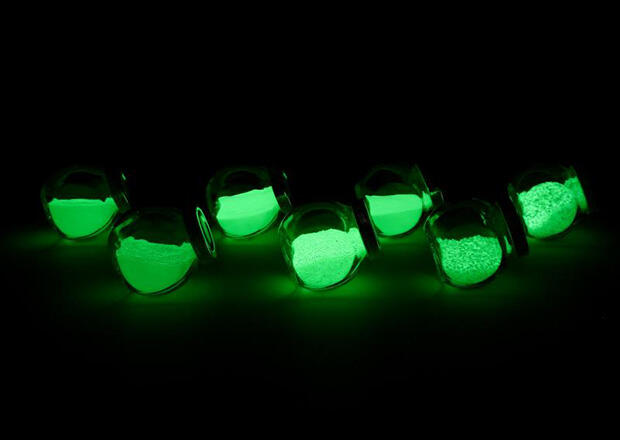 JTO-9D Yellow-green Glow Powder