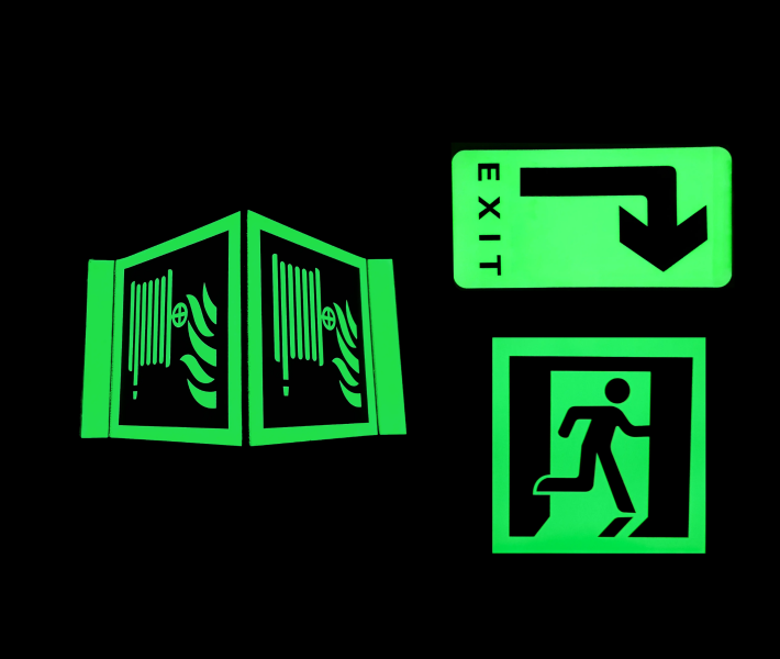 Photoluminescent Signs