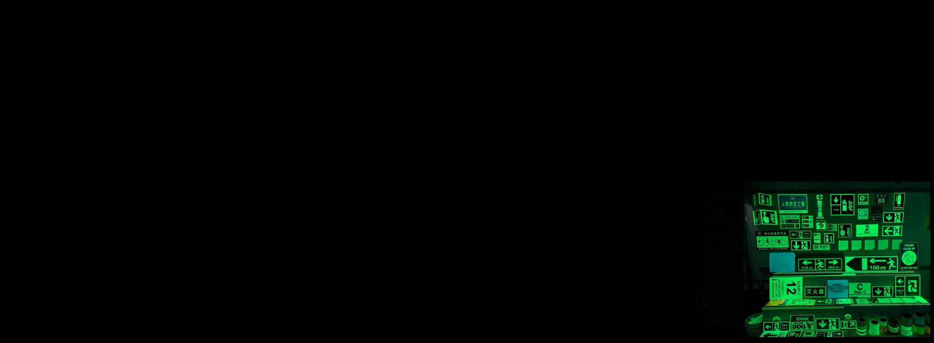 photoluminescent public information signs-0