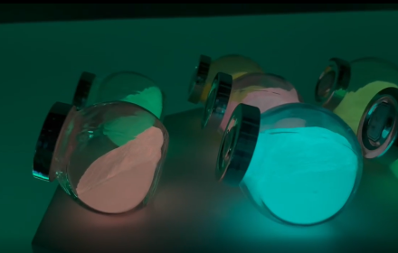 11 colors Photoluminescent Pigment