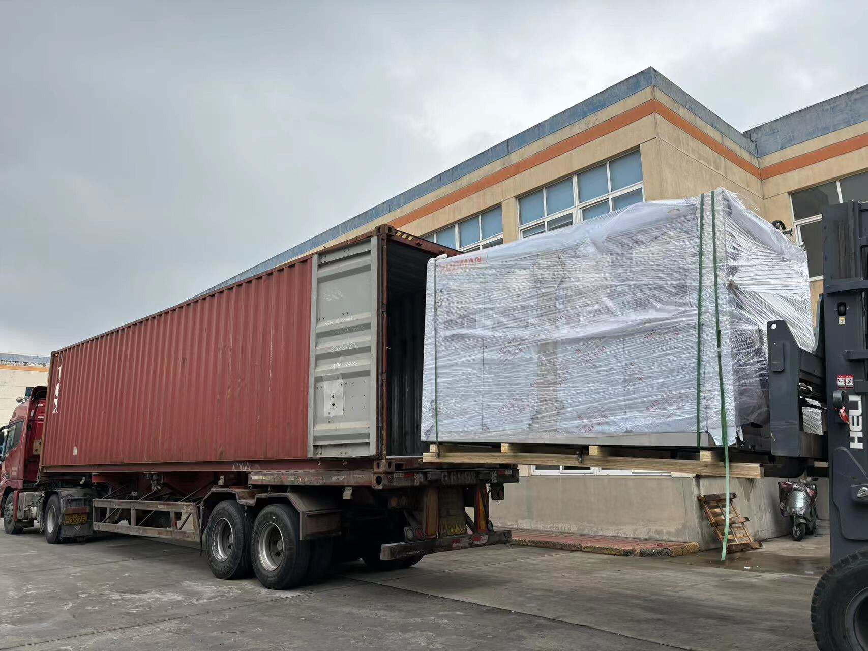 10000BPH automatic bottled water filling line machine and raw materials shipping to Syria