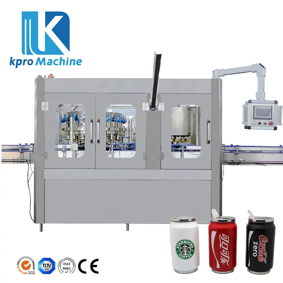 Soda Canning Machine – High-Speed Can Filling & Sealing Equipment for Soft Drinks