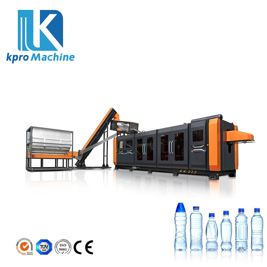 Full Electric Automatic 6 Cavity 1200BPH PET Plastic Bottle Blow Molding Machine