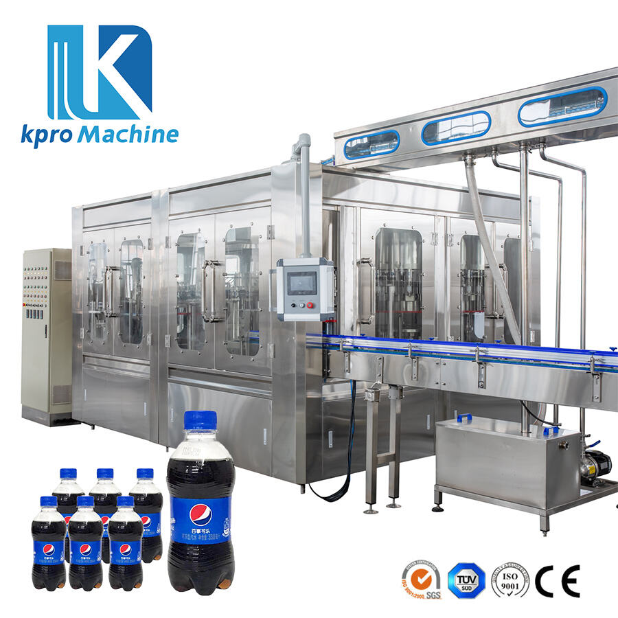 8000bph High Speed CO2 Mixer Carbonated Soft Drinks Beer Soda Water Filling Sealing Machine