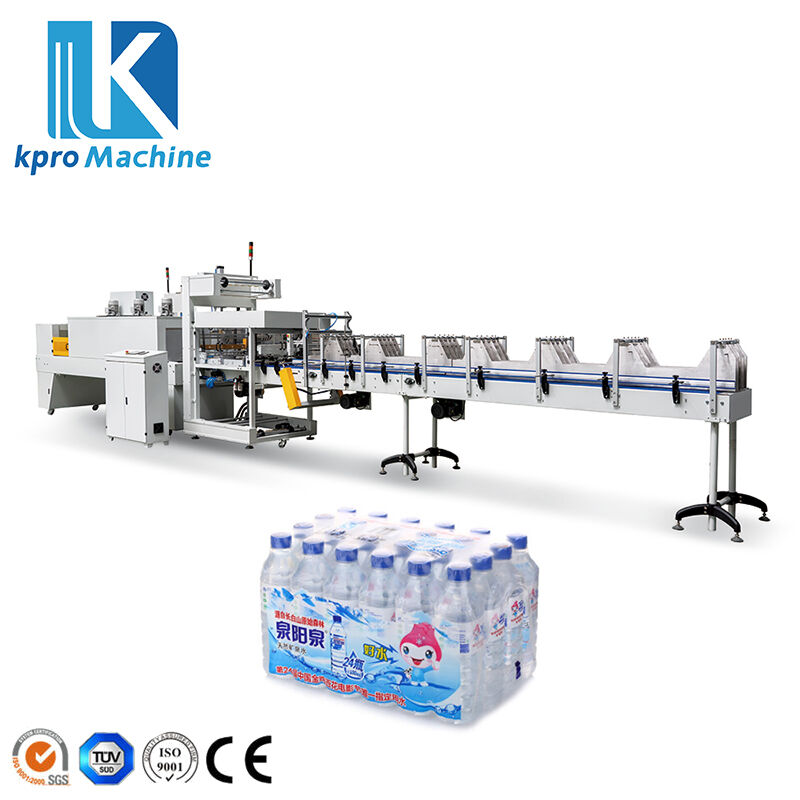 Full Automatic Linear Type PE Film Wrapping Packaging Machine