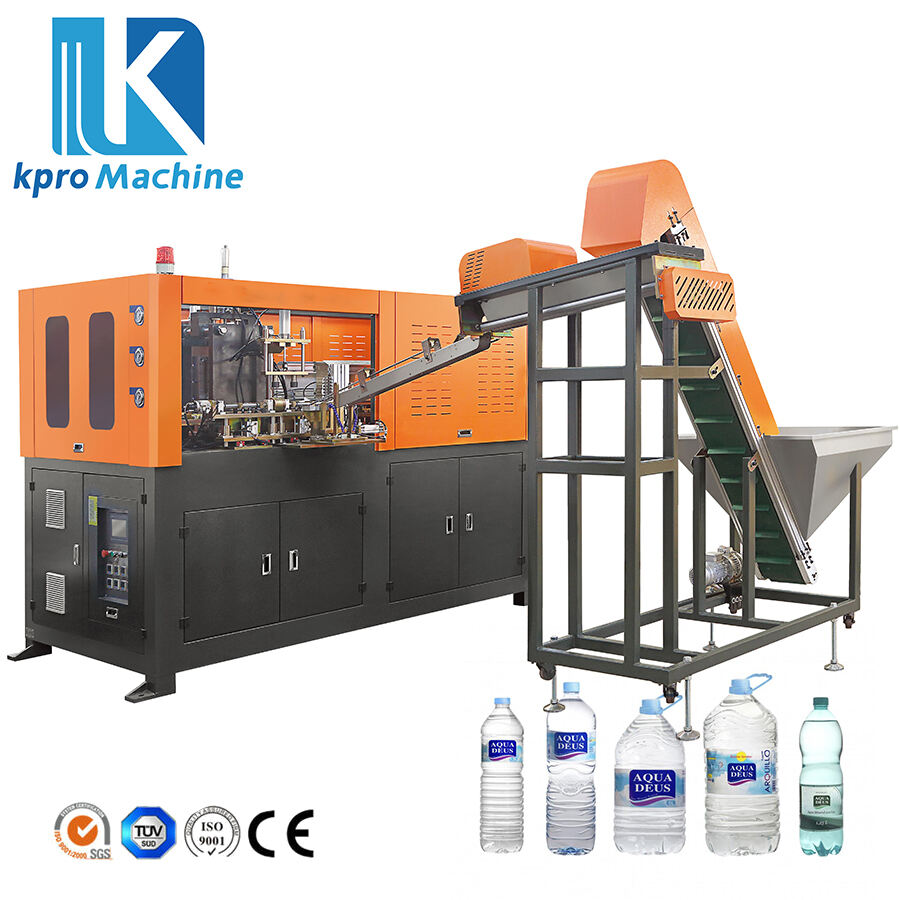 Full Automatic 2 Cavity 2000BPH PET Plastic Bottle Blow Molding Machine
