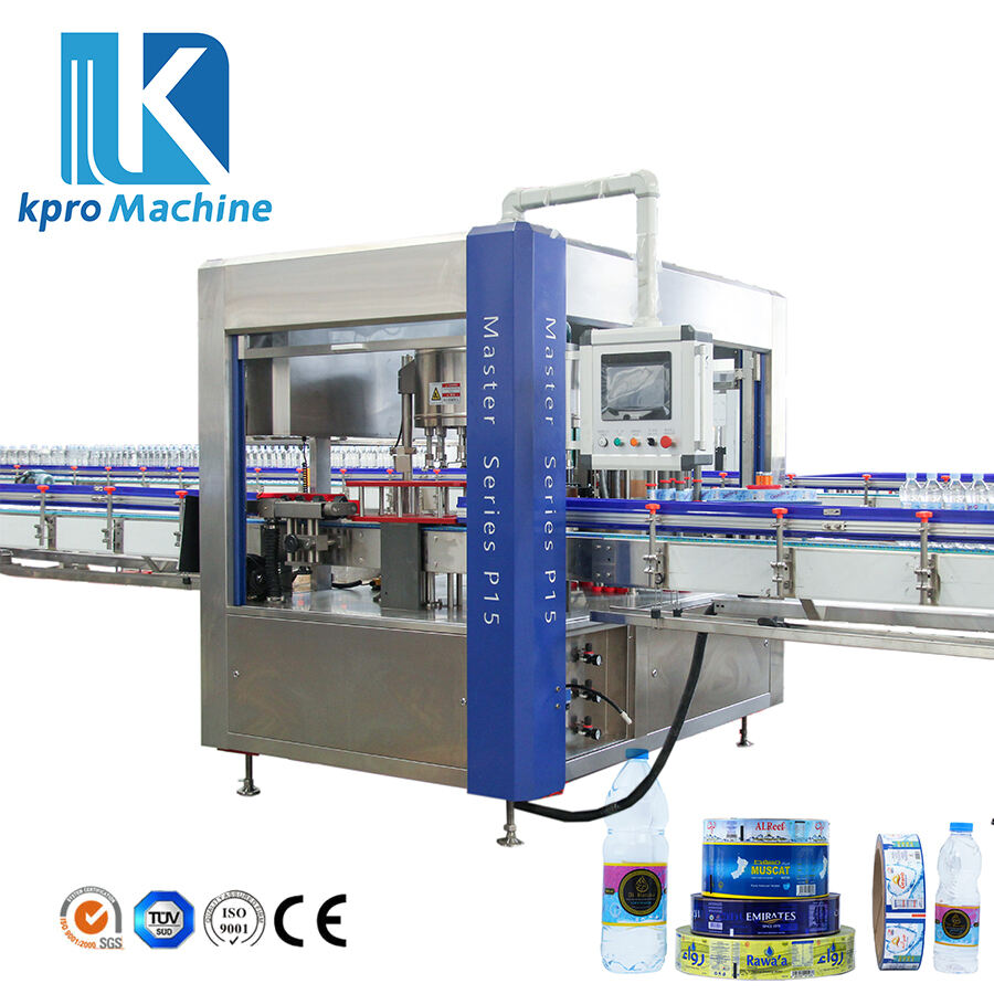 Full Automatic Rotary Type OPP Hot Melt Glue Labeling Machine