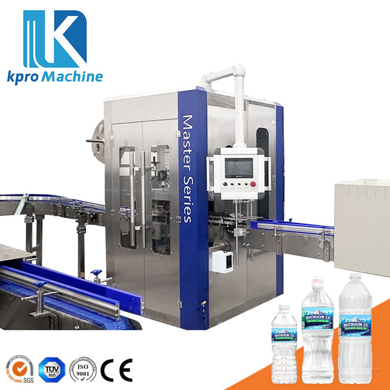 Full Automatic 9000BPH PVC Sleeve Shrink Labeling Machine