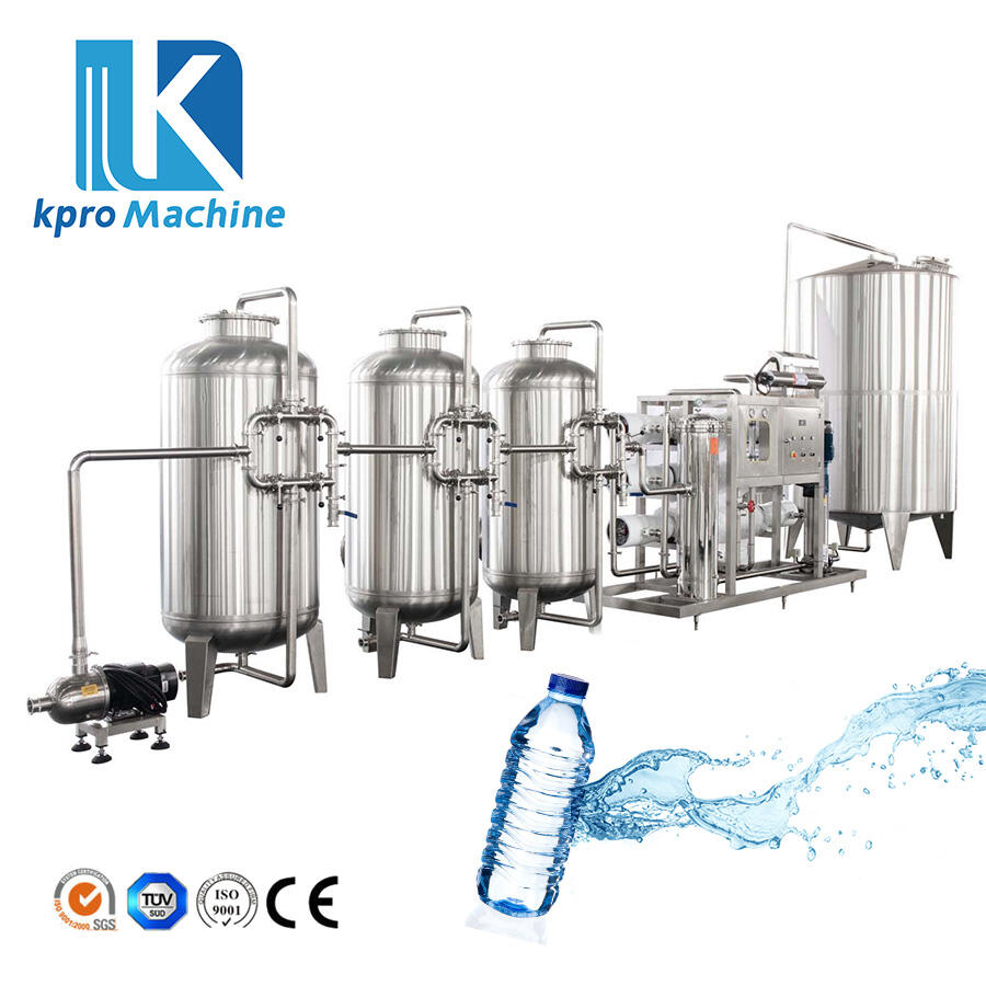 3000LPH Reverse Osmosis Water Purification Plant Bottle Drinking Water Treatment System