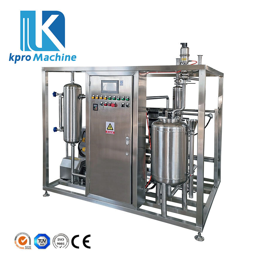 SUS304 1000L/H UHT Plate Juice Milk Beverage Drinks Sterilizer Machine Processing Plant