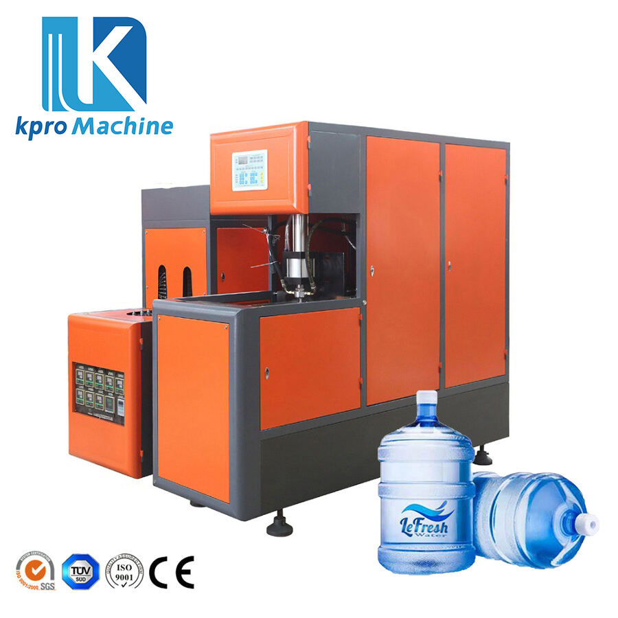 Semi Automatic 1 Cavity 20 Liters PET Plastic Water Bottle Blow Molding Machine