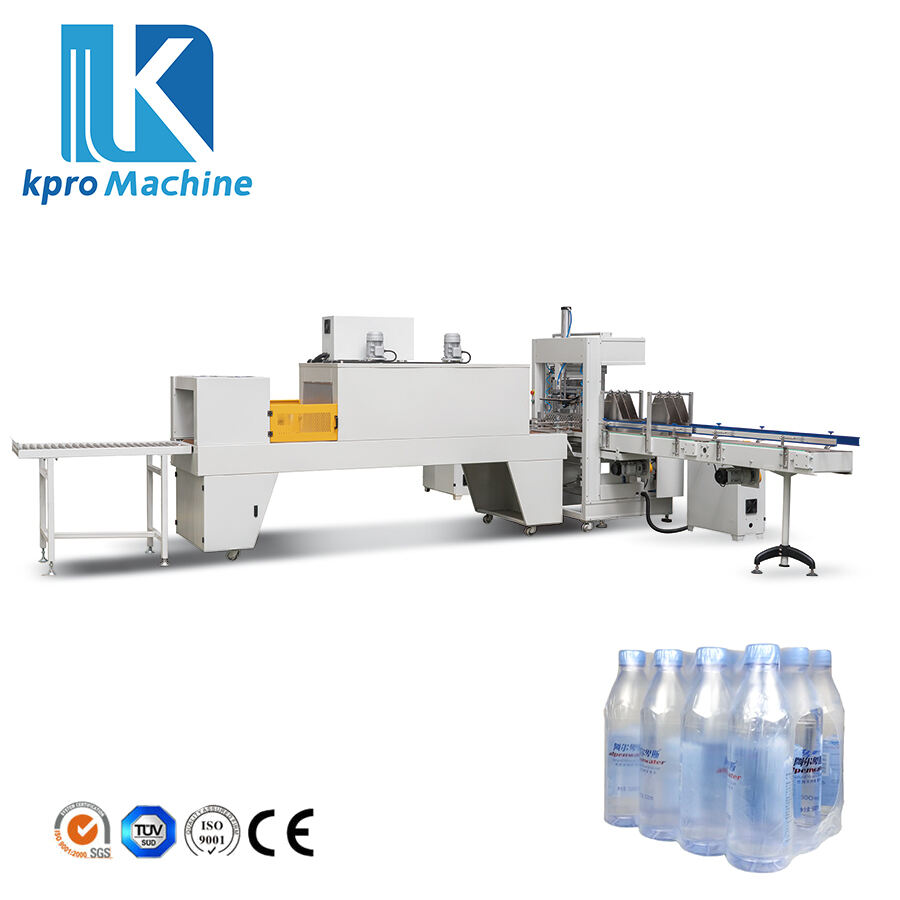 Full Automatic L-Type PE Film Wrapping Packaging Machine