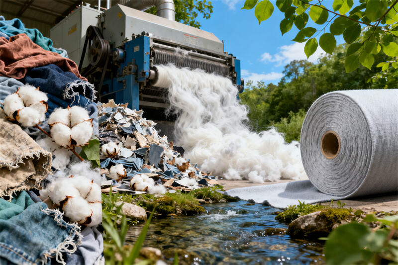 Hva er resirkulert bomull?