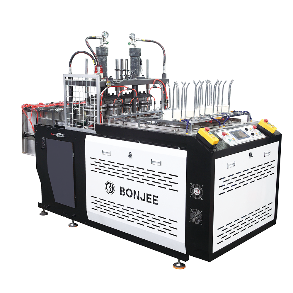 BJ-DG500B four stations paper plate machine