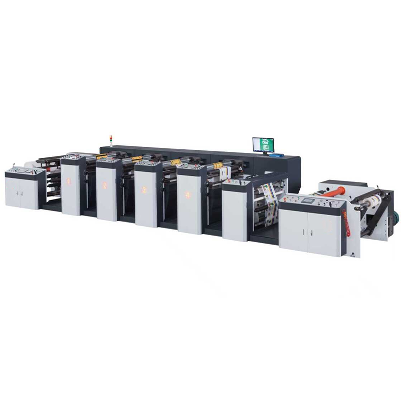  Horizontal type flexo printing machine