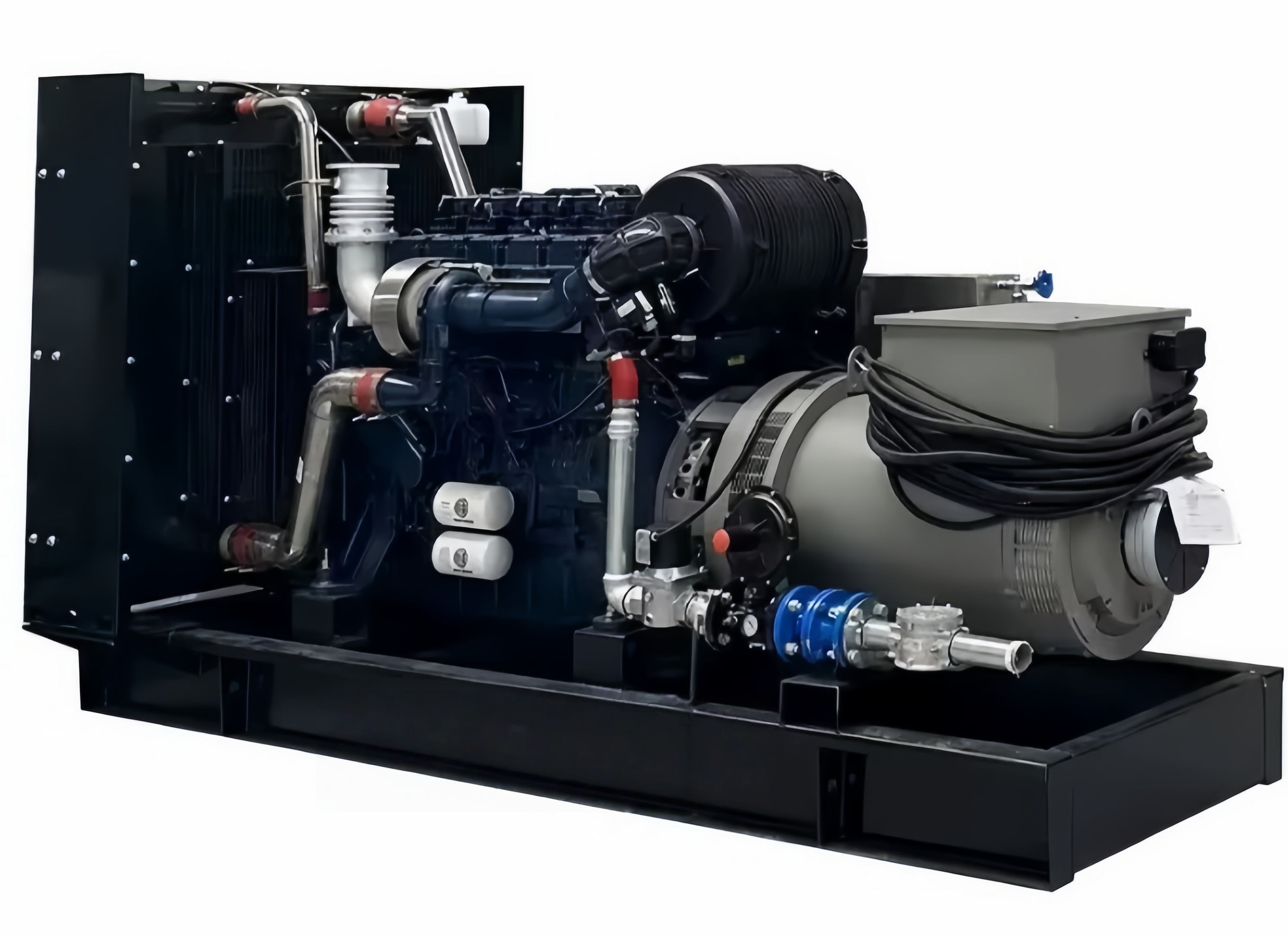 grupo electrógeno de gas natural de 1250 kVA con motor Cummins, Yuchai o Weichai Power, generador eléctrico de 1000 kW, fabricante de generadores, generador de biogás y GLP, central eléctrica para edificios