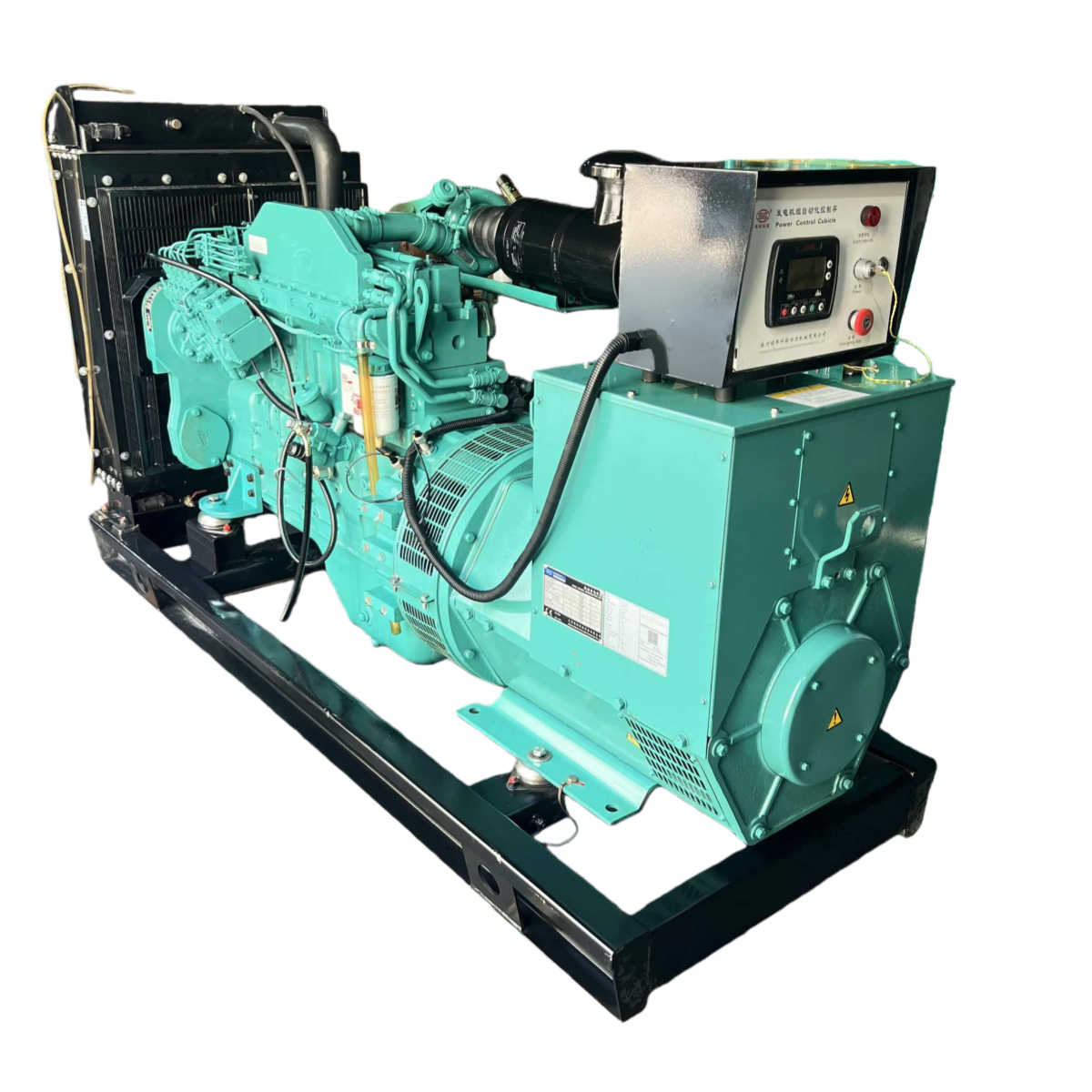 generador de GNL y GLP de 150 kW y 190 kW, especialmente diseñado para obras de construcción, remolque móvil, alta potencia, generador Cummins al por mayor desde fábrica