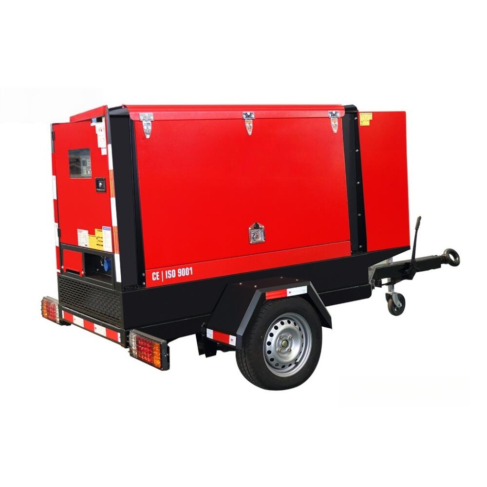 20KW 30KW 50KW 60KW Trailer  Cummins Diesel Generators Silent for Agricultural Farm Irrigation Generator