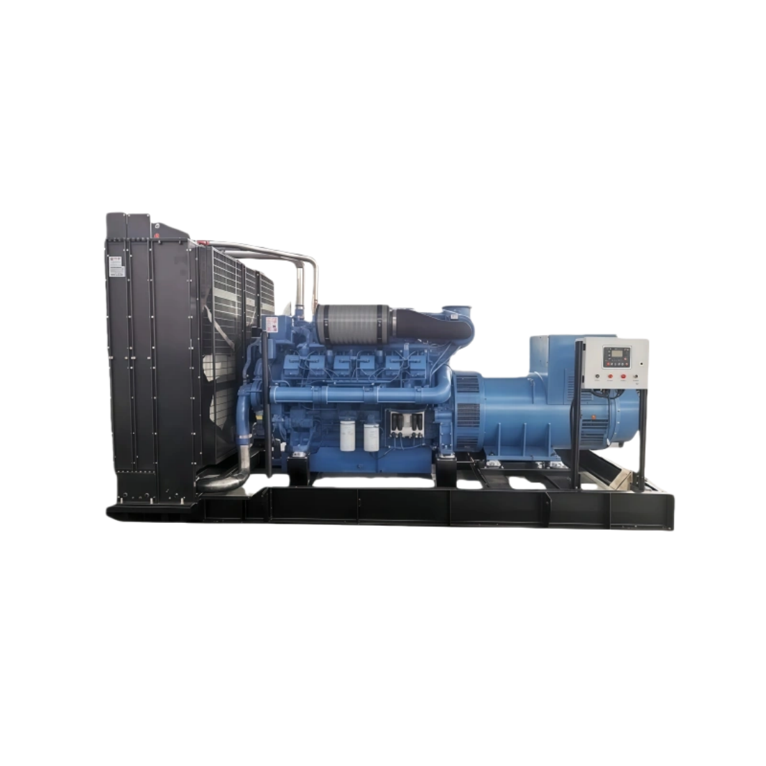 300 kVA och 500 kVA högkvalitativ dieseldriven generator med Yuchai-motor, tyst öppen generator för datacenter