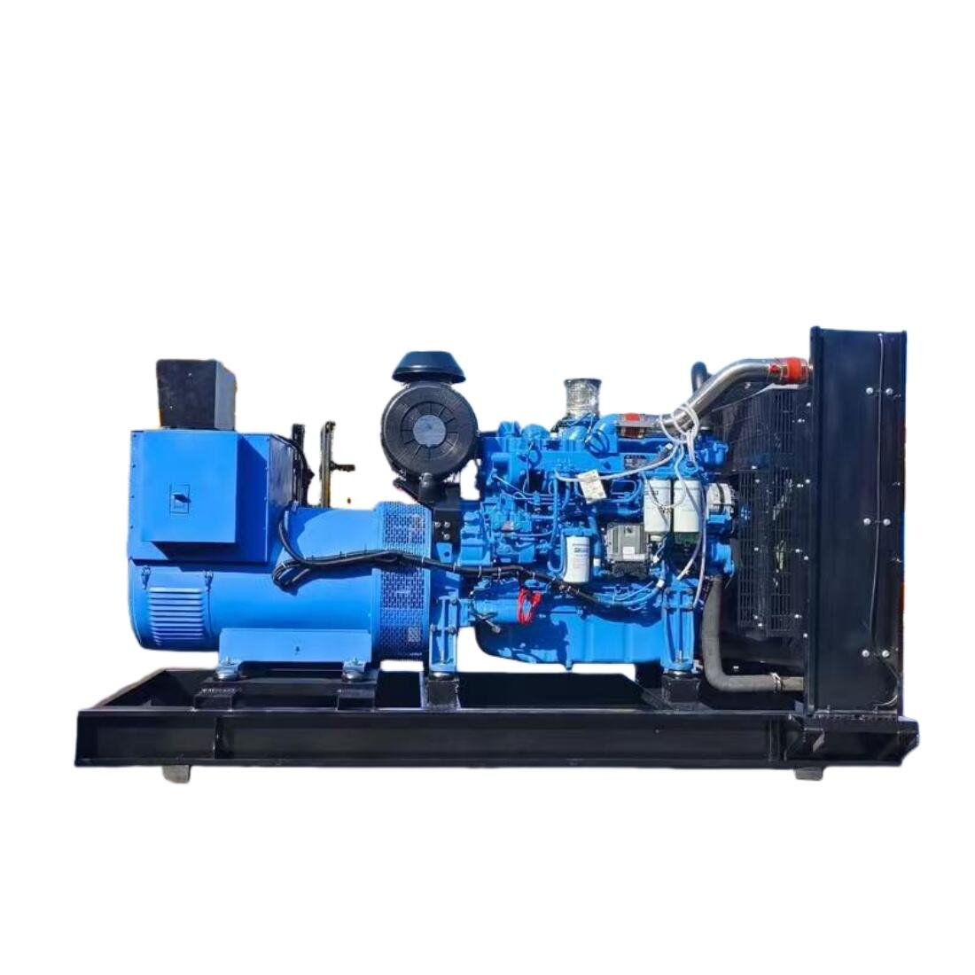 generador de gas natural de 875 kVA, generador de GLP de 700 kW, generador de biogás con motor Cummins, Yuchai o Weichai, central eléctrica para edificios