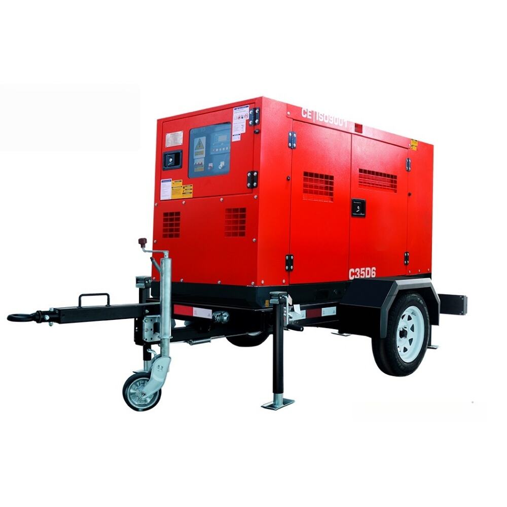 20KW 30KW 50KW Cummins Trailer Generator for Farm Irrigation Pump