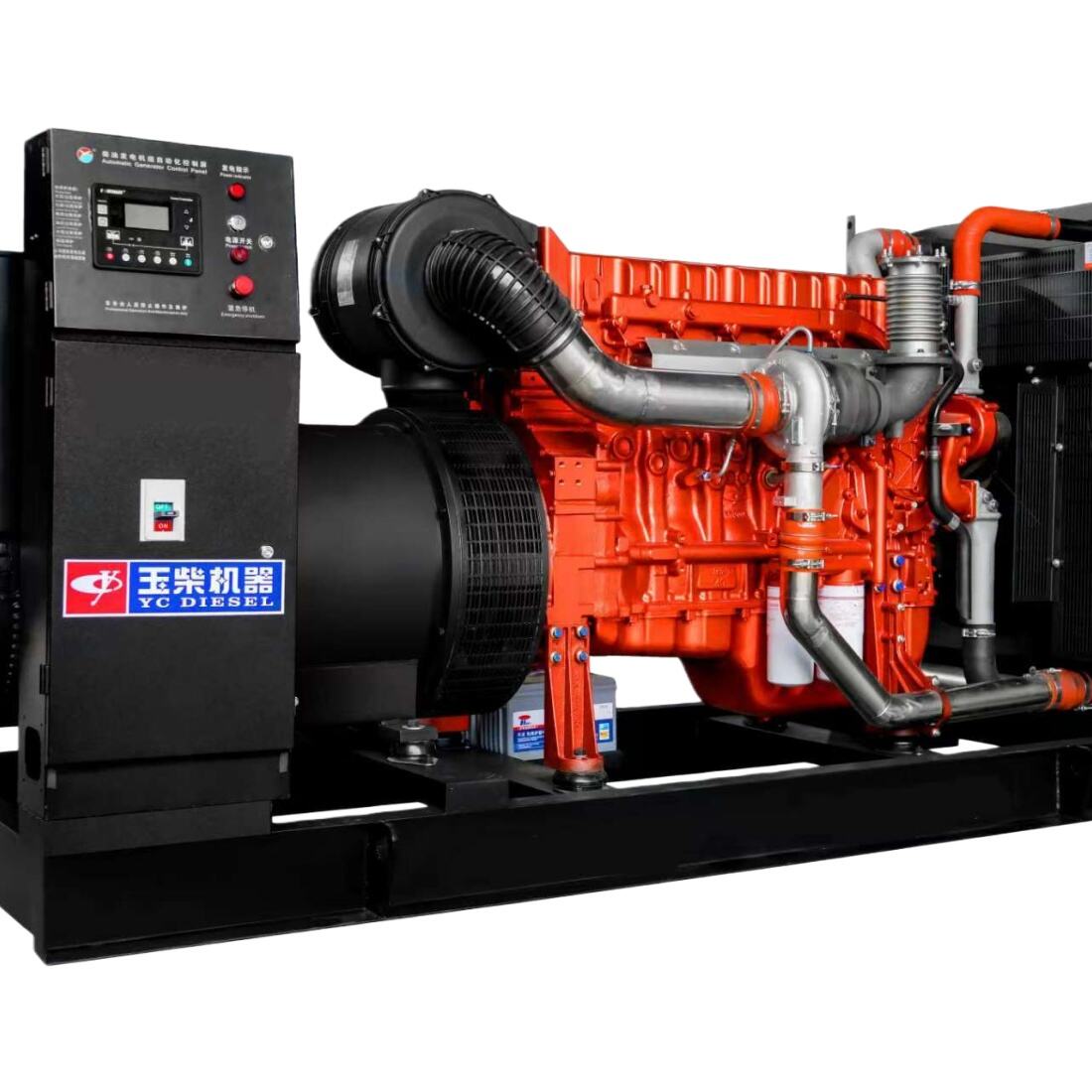generador diésel silencioso de 900 kVA, generador diésel con motor Yuchai, planta eléctrica, generador de gas para uso industrial