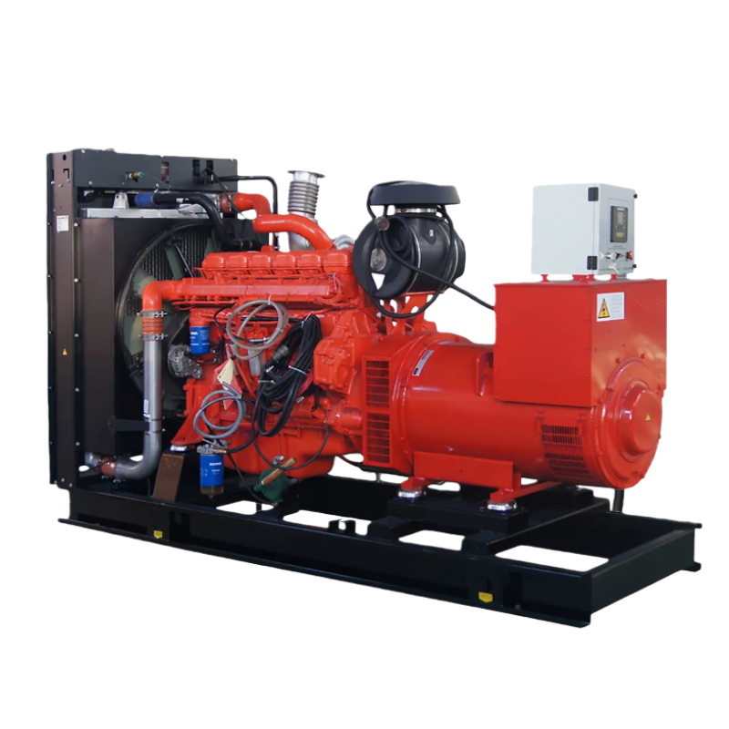 grupo electrógeno silencioso trifásico de alta potencia de 300 kVA con motor Scania
