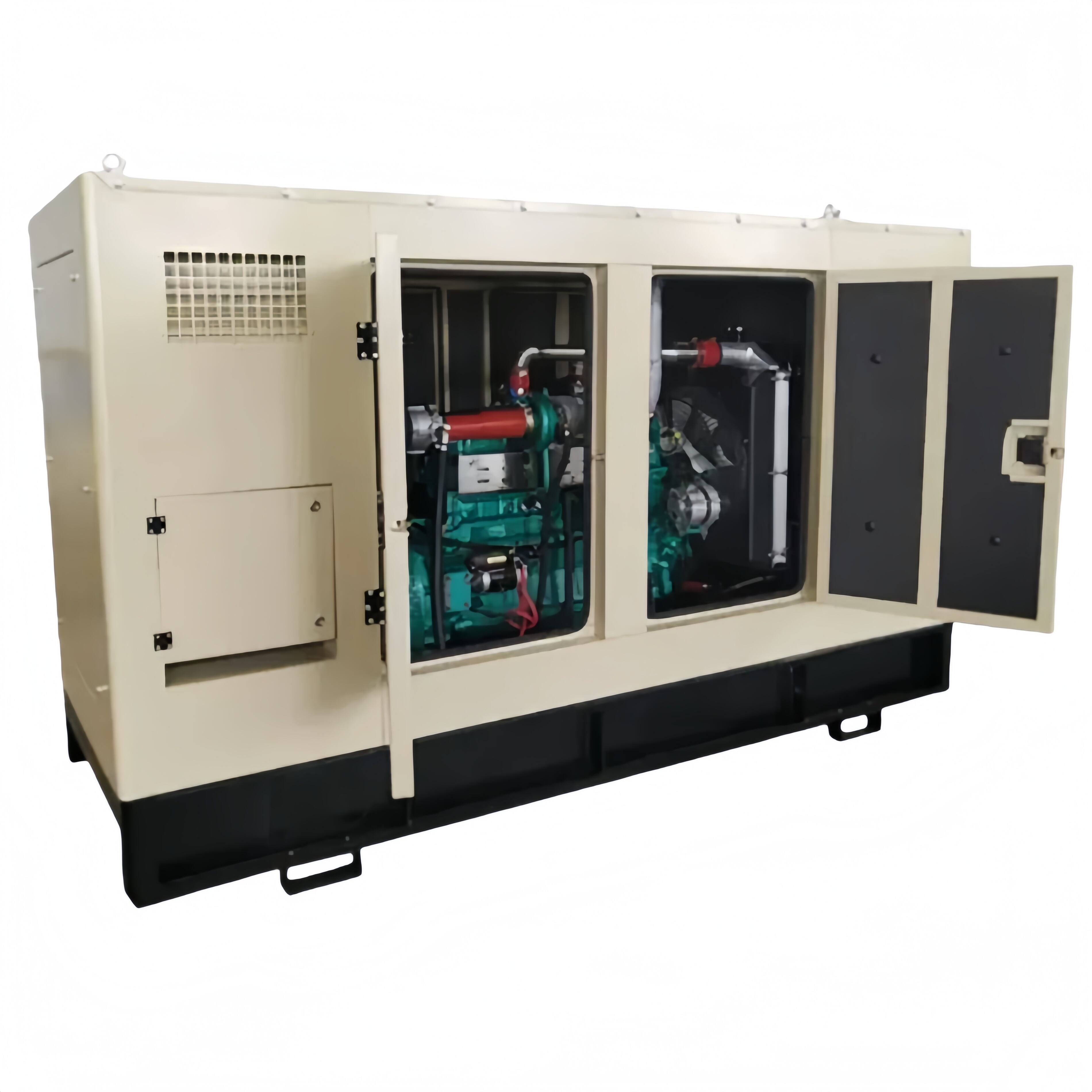 generador diésel Cummins de 30 kW, 50 kW y 100 kW, comercial pequeño, trifásico sin escobillas de cobre completo, generador diésel con suministro directo de fábrica