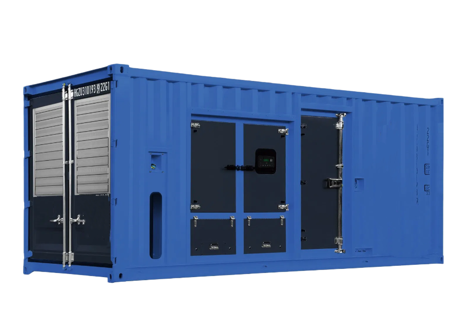 generador en contenedor con motor WEICHAI de 400 kW y 1500 rpm para construcción