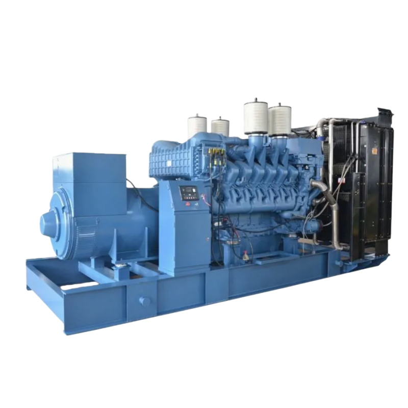 grupo electrógeno diésel refrigerado por agua, de reserva, trifásico, 50/60 Hz, con motor MTU