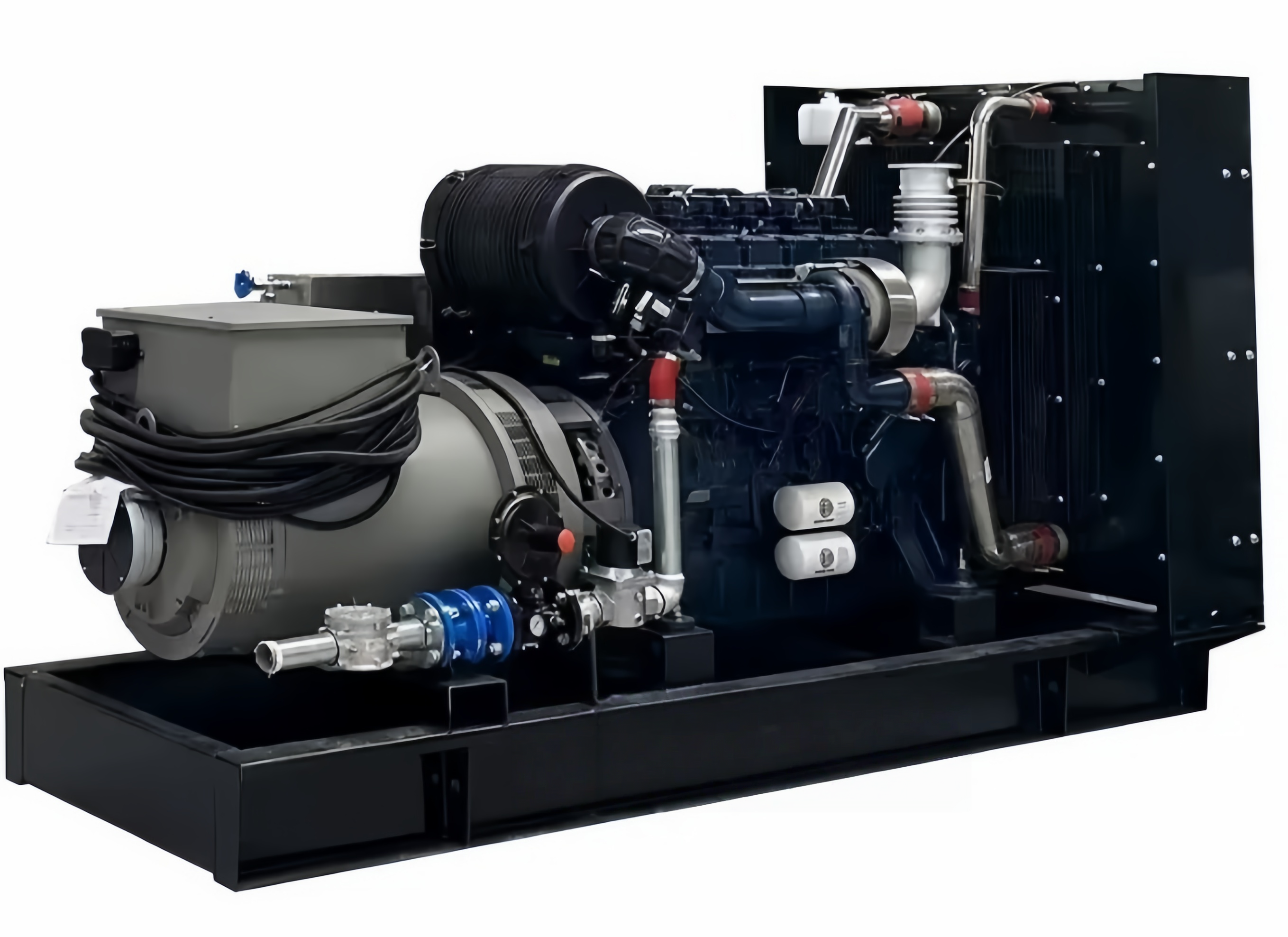 Grupo electrógeno de gas natural AG de 1250 kVA con motor Yuchai, Cummins o Weichai Power, generador eléctrico de 1000 kW, fabricante de generadores, suministro eléctrico, generador de biogás y GLP, central eléctrica para edificios