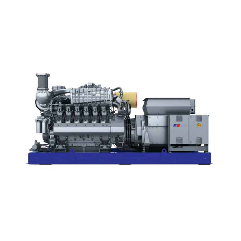 generador diésel de respaldo de 2200 kW con motor MTU, generador de energía de respaldo