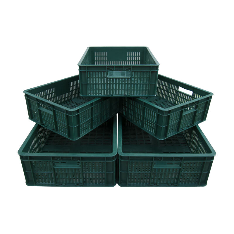 Stacking Storage Crates for Efficient Warehousing Solutions